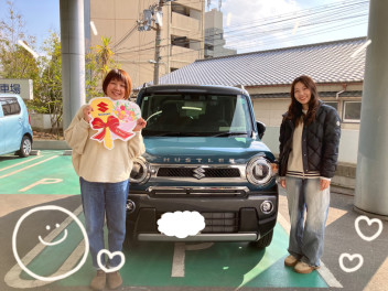 ハスラーご納車させて頂きました！☆